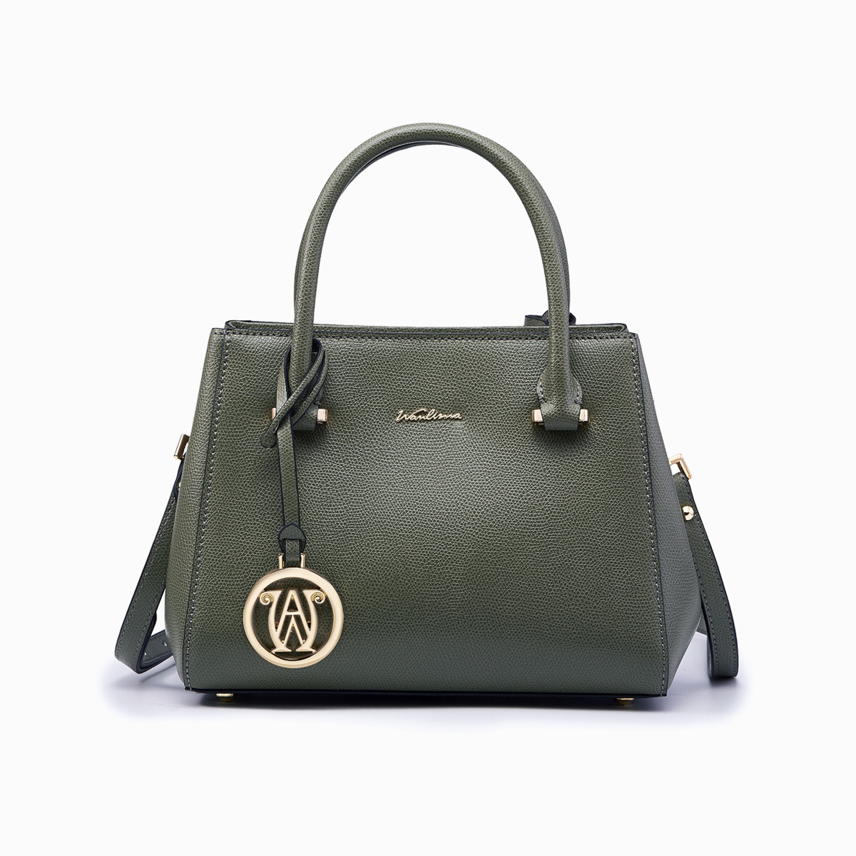 万里马logo包简约杀手包优雅通勤必备手提包斜挎包女包包包