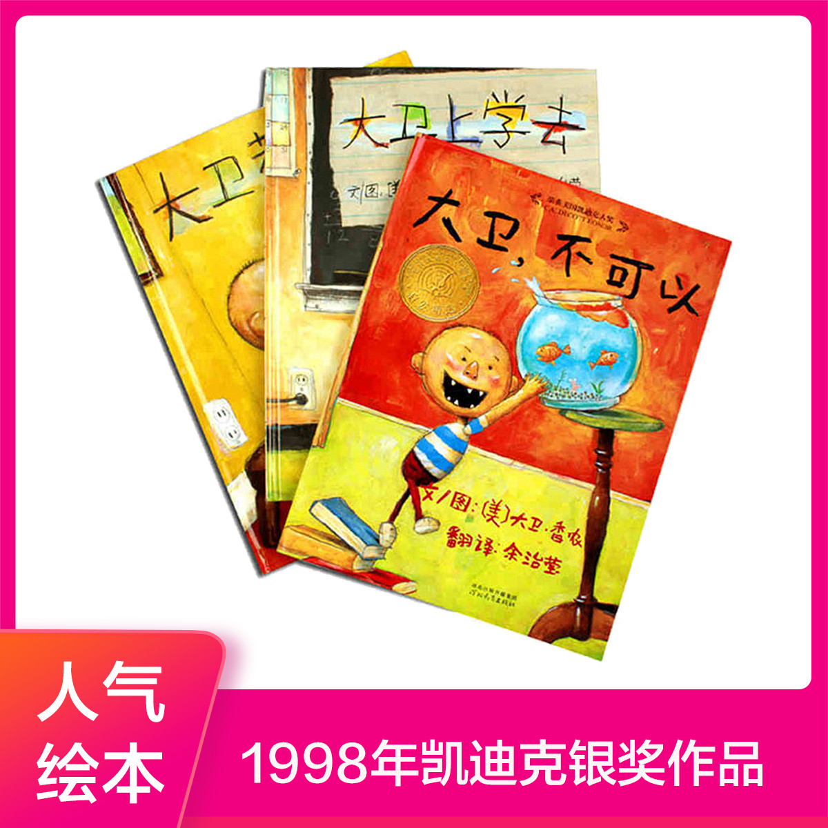 大卫系列绘本套装(全3册)