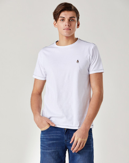 hush puppies暇步士2019新款夏纯棉男士短袖t恤