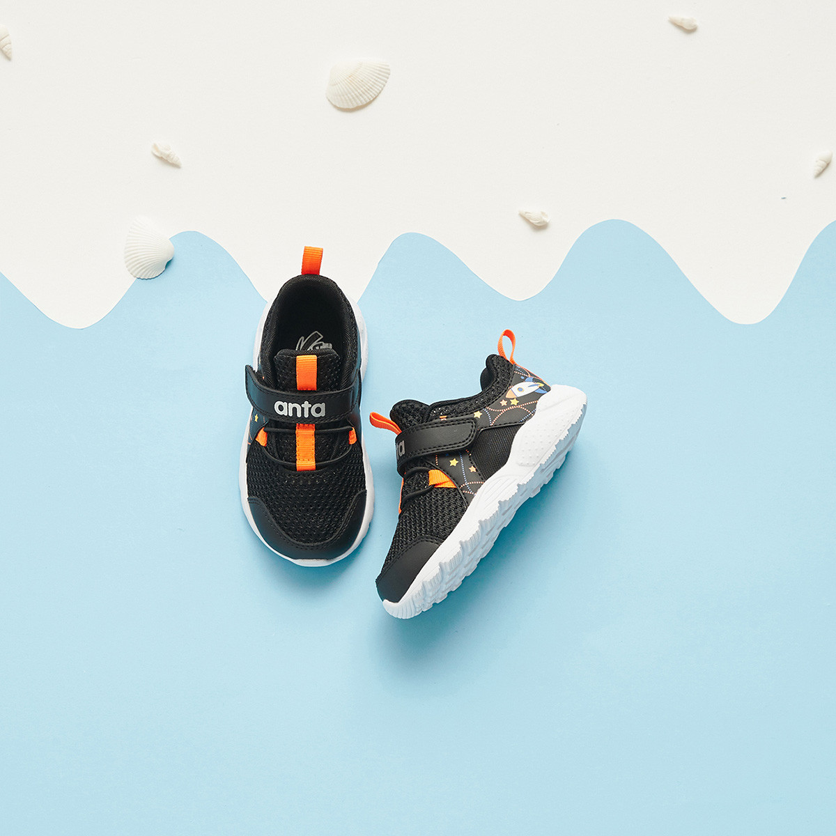 65元 ANTA 安踏 儿童透气休闲鞋