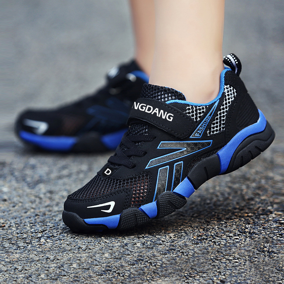 5折封顶-童鞋精选春夏好货放价购 小叮当19年夏季新品 男童拼色镂空单