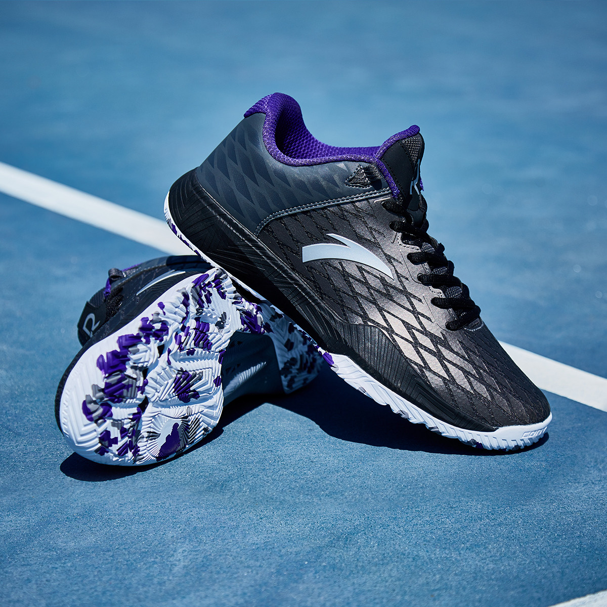 安踏篮球鞋男鞋低帮运动鞋男五驱科技减震耐磨球鞋篮球隆多战靴男