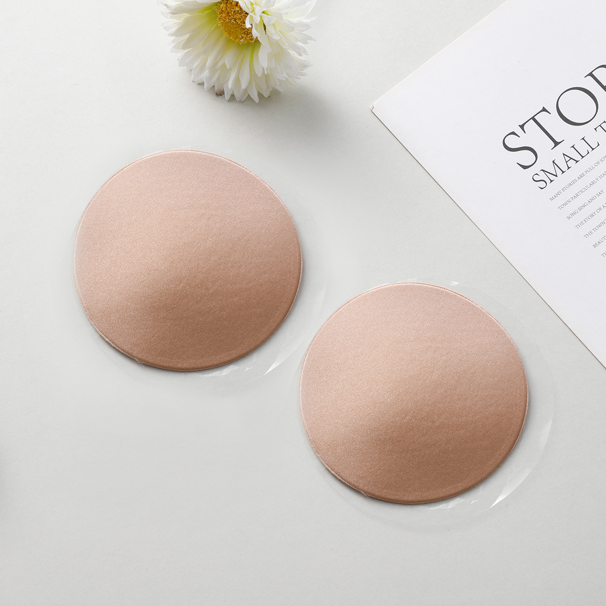 【乳贴胸贴】歌瑞尔隐形无痕防走光文胸贴光面防凸点硅胶婚纱胸贴