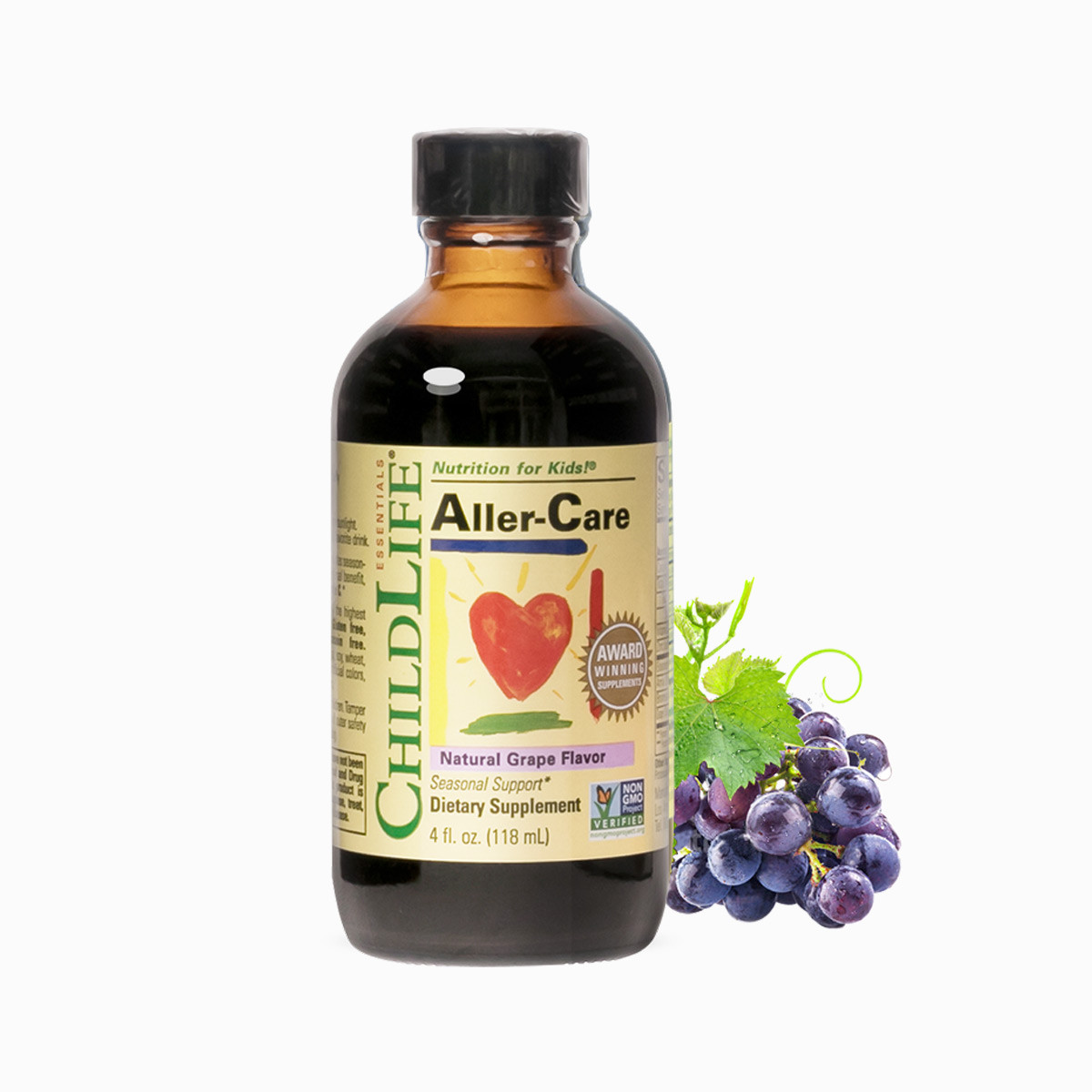 童年时光葡萄大侠 118ml 瓶装 婴幼儿童敏护营养液