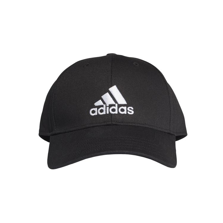 Adidas Originals Bball Cap Cot 男女中性款运动帽遮阳 In Black