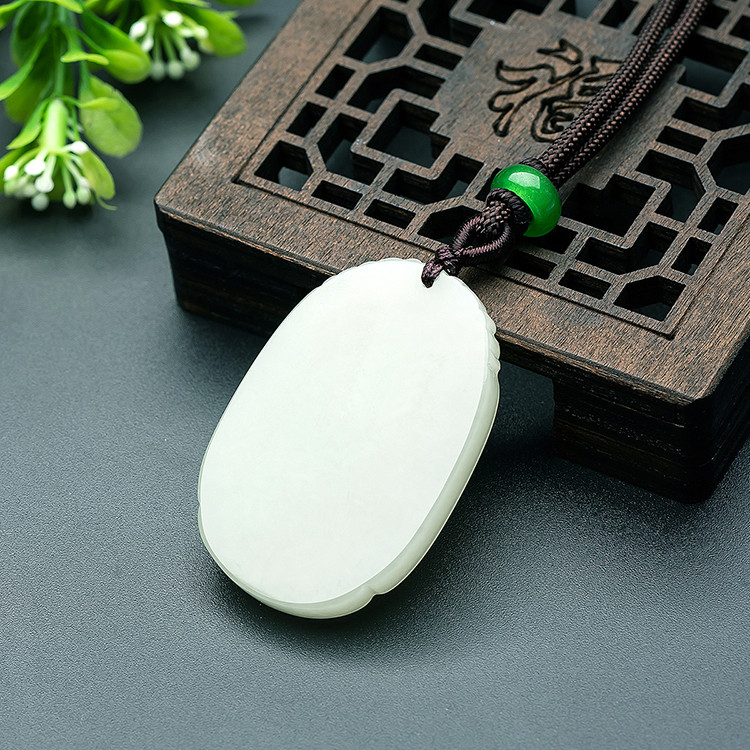 【2020新款】老庙和田玉吊坠十二生肖龙吊坠挂件