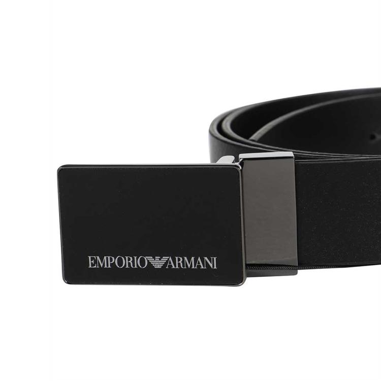 EMPORIO ARMANI 阿玛尼商务气质百搭男士皮带腰带送父亲送男友