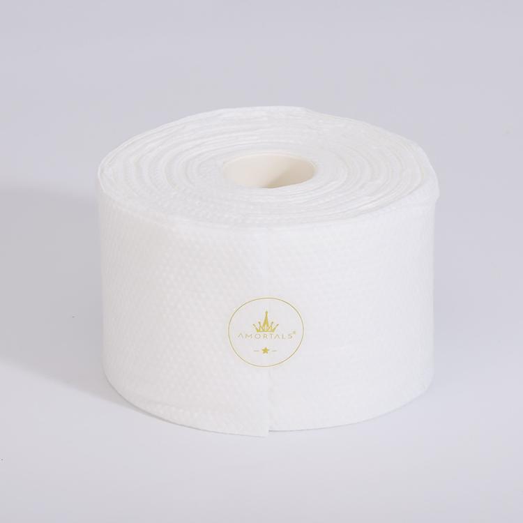 尔木萄 一次性洗脸巾卷筒式绵柔巾擦脸巾加厚加大80g珍珠纹