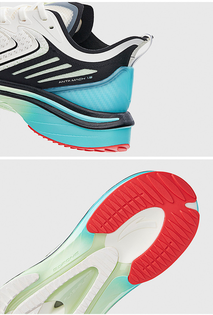 【a-flashfoam系列】秋季跑鞋男士网面革面轻质运动鞋