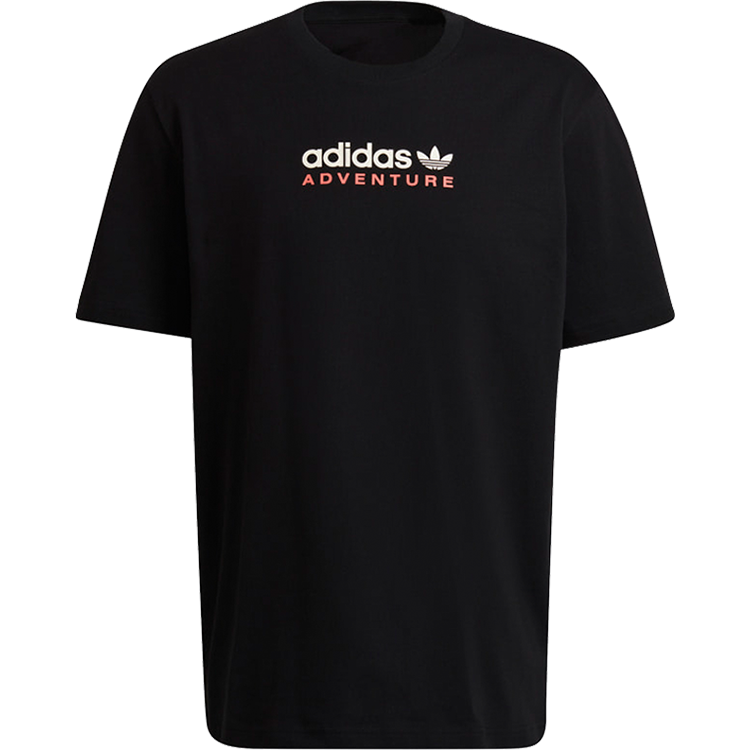 adidas ���ϴ�˹ ��ĸLogoӡ������Բ���˶�T�� �п� 85Ԫ���ϴ�˹��ĸ logo