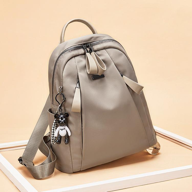 卡文 【人气爆款】大容量高级感布包包休闲背包通勤出行背包女双肩包