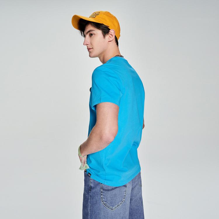 XLINE23春夏新品标准版型凉感轻薄圆领男短袖T恤