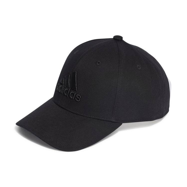 Adidas Originals Bball Cap Tonal男女同款运动休闲训练帽子遮阳 In Black