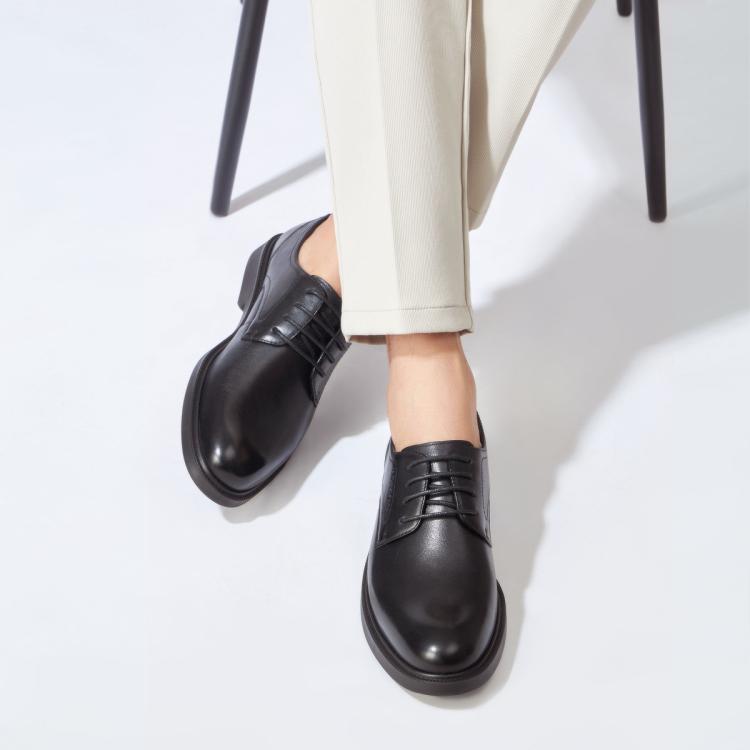 骆驼 【舒适耐磨】春男时尚英伦鞋商务正装休闲鞋孟克鞋商务正装鞋婚鞋