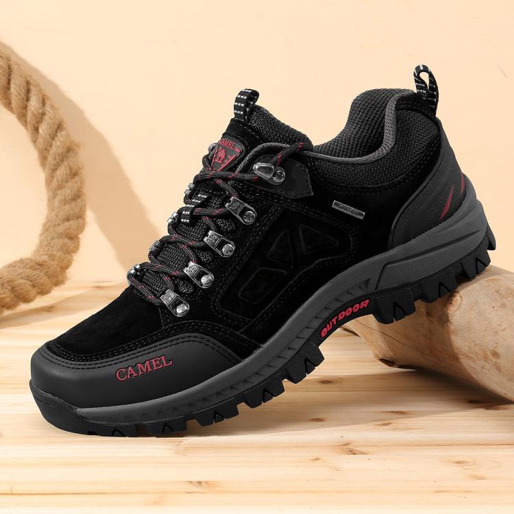 骆驼 【经典爆款悍将】春夏男户外运动登山健步透气徒步工装复古休闲鞋