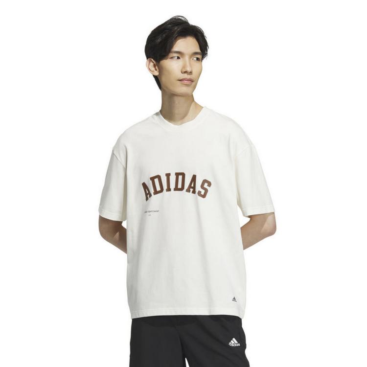 Adidas Originals Spw Ss Tee男士舒适透气运动休闲短袖t恤 In White