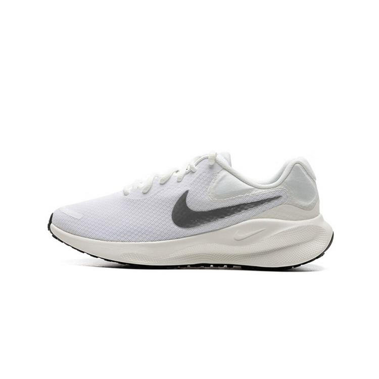 Nike 女鞋新款revolution 7网面透气运动跑步鞋 In White