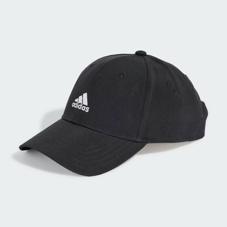Adidas Originals Small Logo Cap男女同款舒适耐磨运动休闲运动帽 In Black