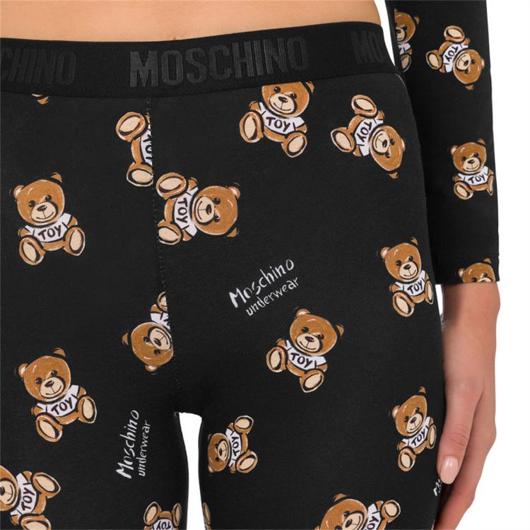 Moschino underwear/莫斯奇诺  女士泰迪熊打底裤瑜伽裤