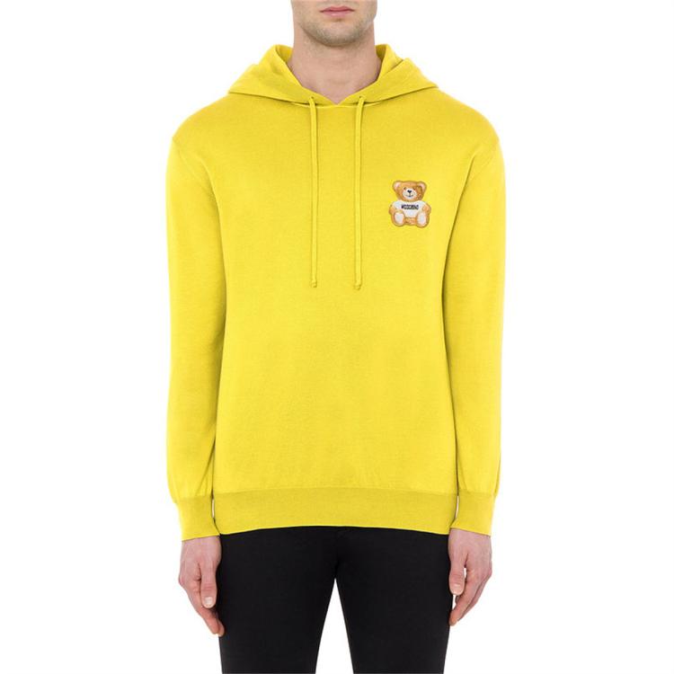 Moschino /莫斯奇诺  男士泰迪熊卫衣 In Yellow