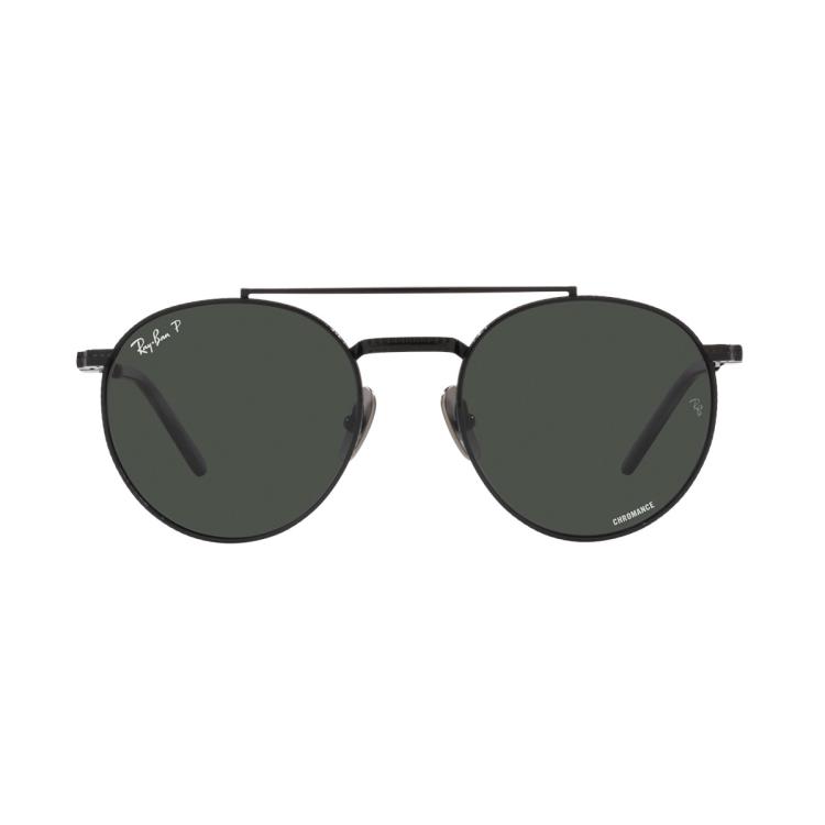 Rayban 雷朋太阳镜中性款钛金属镜框0rb8237 In Black