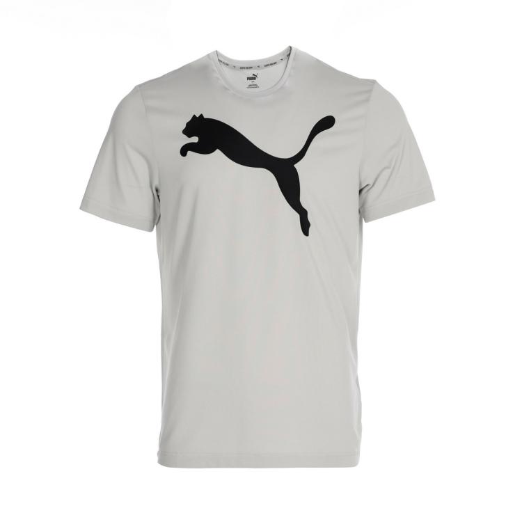 Puma 24夏季新款男子运动休闲圆领t恤短袖logo Tee In Gray