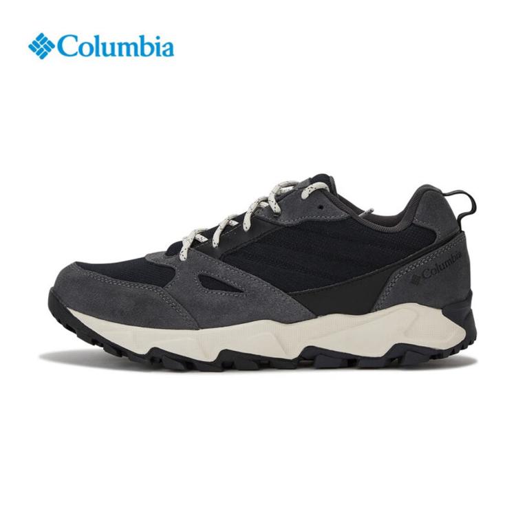 Columbia 男子城市户外舒适透气耐磨运动休闲徒步鞋 In Black