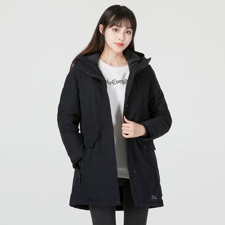 Jack Wolfskin 狼爪秋冬女式户外运动休闲羽绒服