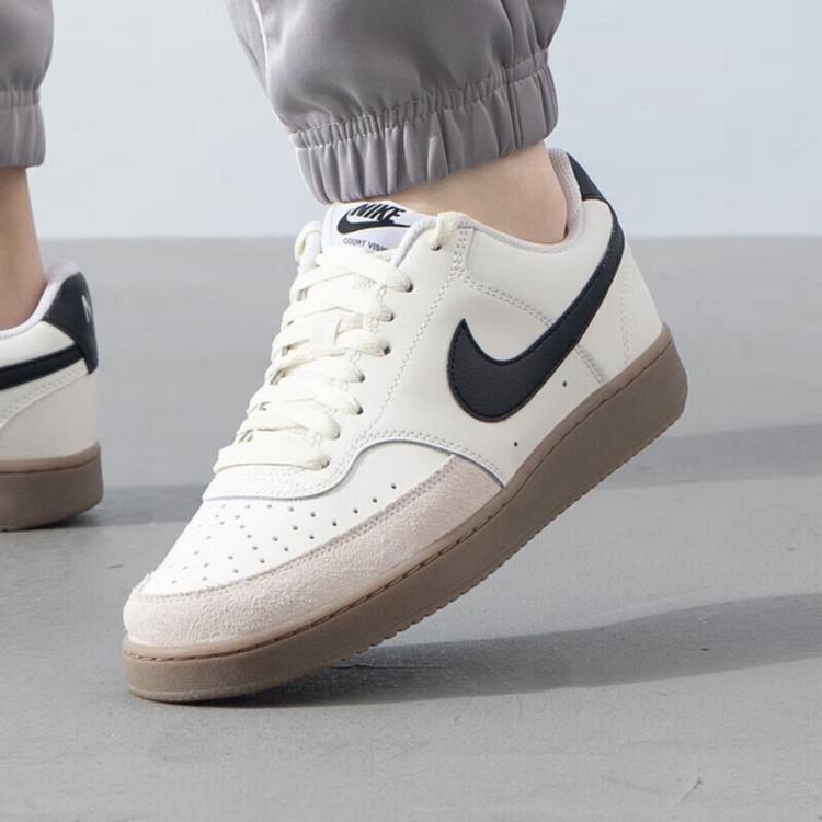 Nike Court Vision Lo 复古休闲 男子板鞋 In White