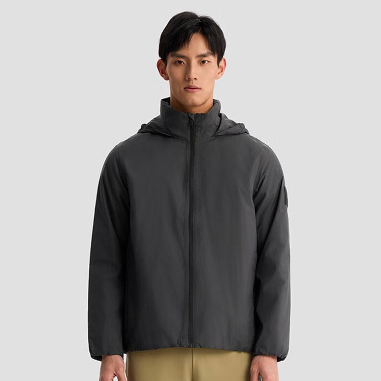 Jack Wolfskin 狼爪秋冬男式户外运动休闲防风防泼水棉服 In Black