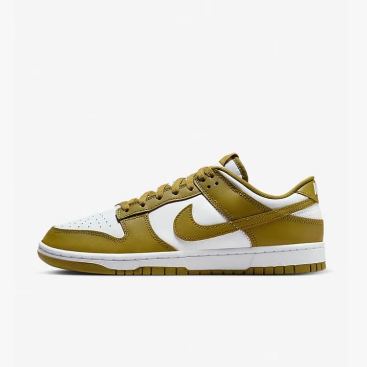 Nike Dunk Low Retro 低帮缓震 男子板鞋 In White/pacific Moss