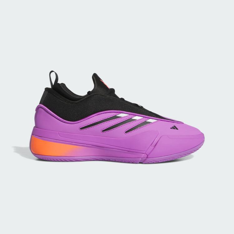 Adidas Originals Adidas 阿迪达斯adidas男女同款2024款dame 9舒适耐磨运动篮球鞋 In Purple