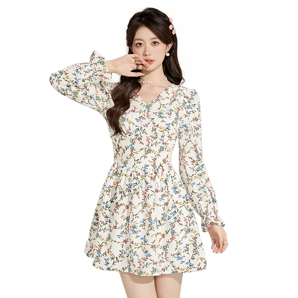 �����³� ����V���黨����ȹ ������ȹ ���ʷ�ʽС���� Ů�� 120Ԫ