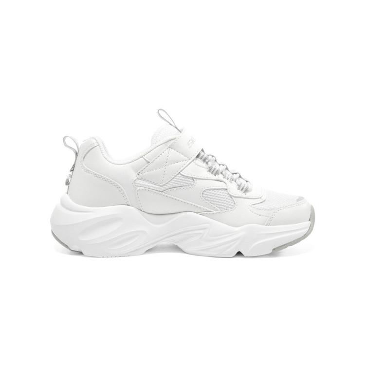 斯凯奇 【熊猫鞋】女中大童|春夏魔术贴儿童板鞋老爹鞋舒适休闲运动