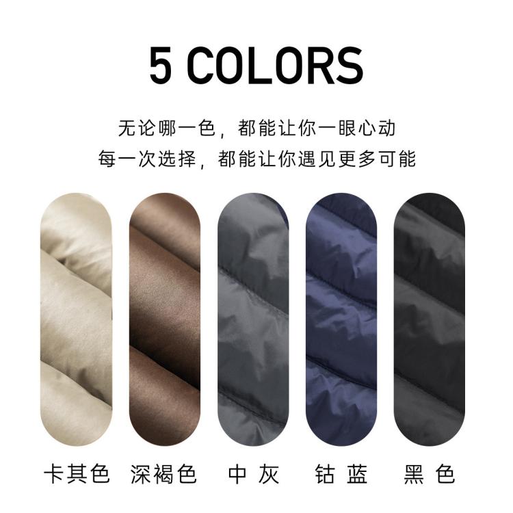 梦特娇 【鸭绒填充&90%绒子】爆款蓬松轻便外套立领男士羽绒服MTG