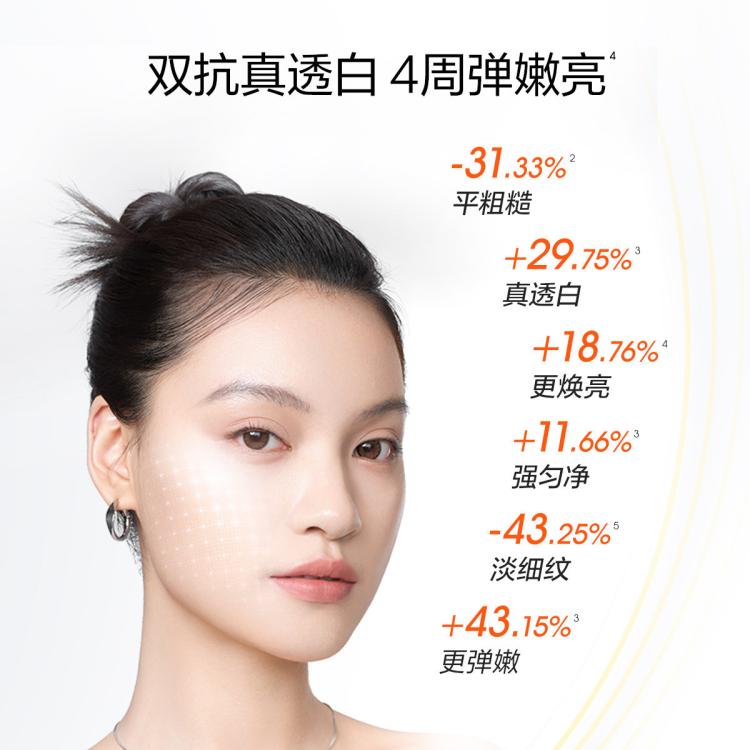 珀莱雅 【618现货】双抗水乳套装去黄美白补水提亮紧致送礼礼盒