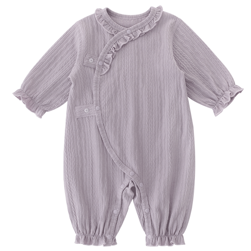 巴厘小猪 连体衣女宝宝公主风小哈衣女婴四季款新生儿爬爬服婴儿衣服春秋 45.3元