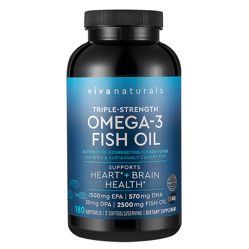 VIVA NATURALS �������ڸߴ���rTG�����DPAǿ������Ȼomega3���� 379Ԫ