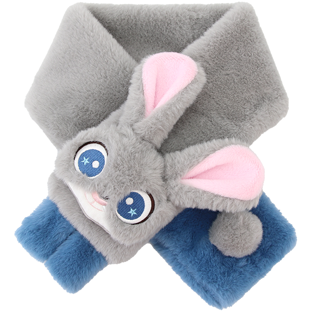 迪士尼 儿童围巾秋冬男女童洋气卡通柔软保暖围脖 30.6元