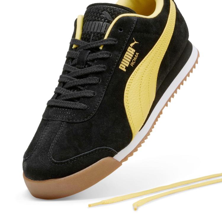 彪马 PUMA 彪马 Roma 男女同款复古休闲鞋 撞色翻毛皮