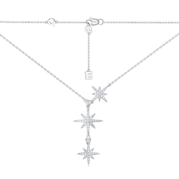 apm MONACO 明星同款Baby六芒星925银项链甄选好礼送女友AC5890OX