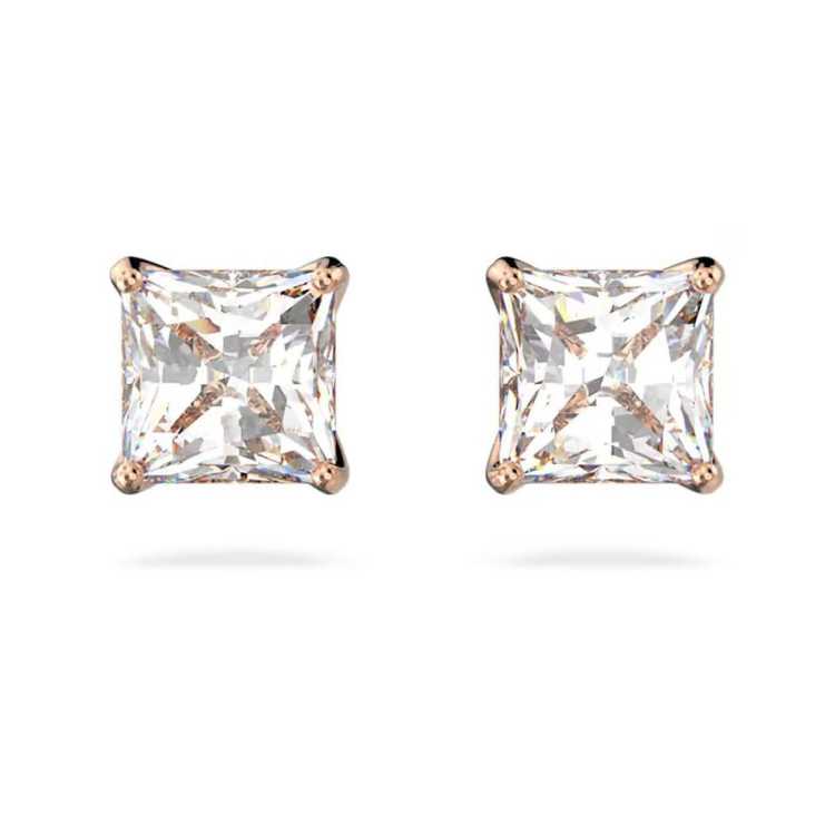 施华洛世奇 钜惠好礼 ATTRACT系列 方形通勤百搭水晶耳环