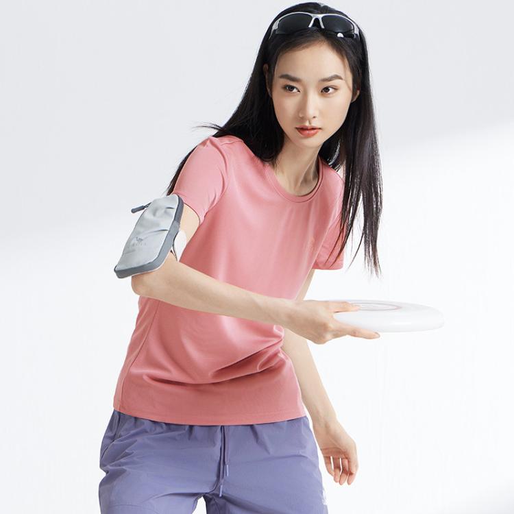 骆驼 【速干】夏季半袖运动健身冰爽透气上衣短袖t恤男士女士情侣款