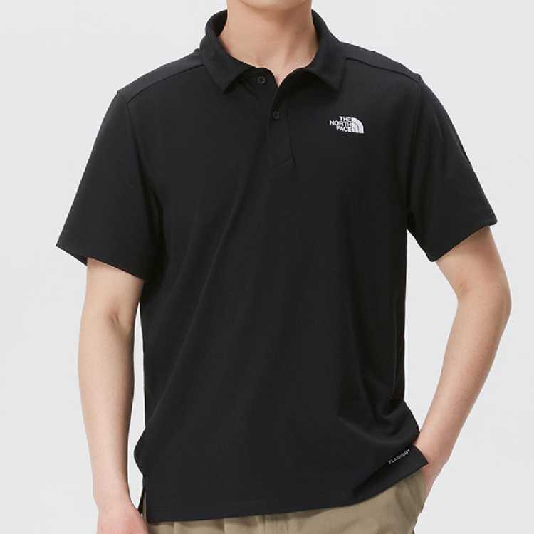 The North Face 2026年短袖男装女装上衣潮流翻领透气休闲户外日常出行运动POLO衫