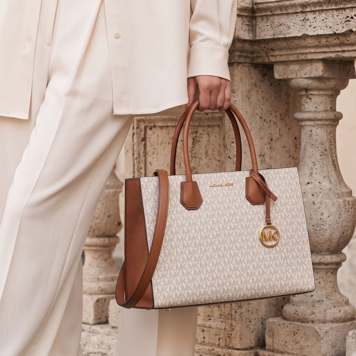 MICHAEL KORS Mercer 大号四季时尚休闲百搭通勤女单肩包