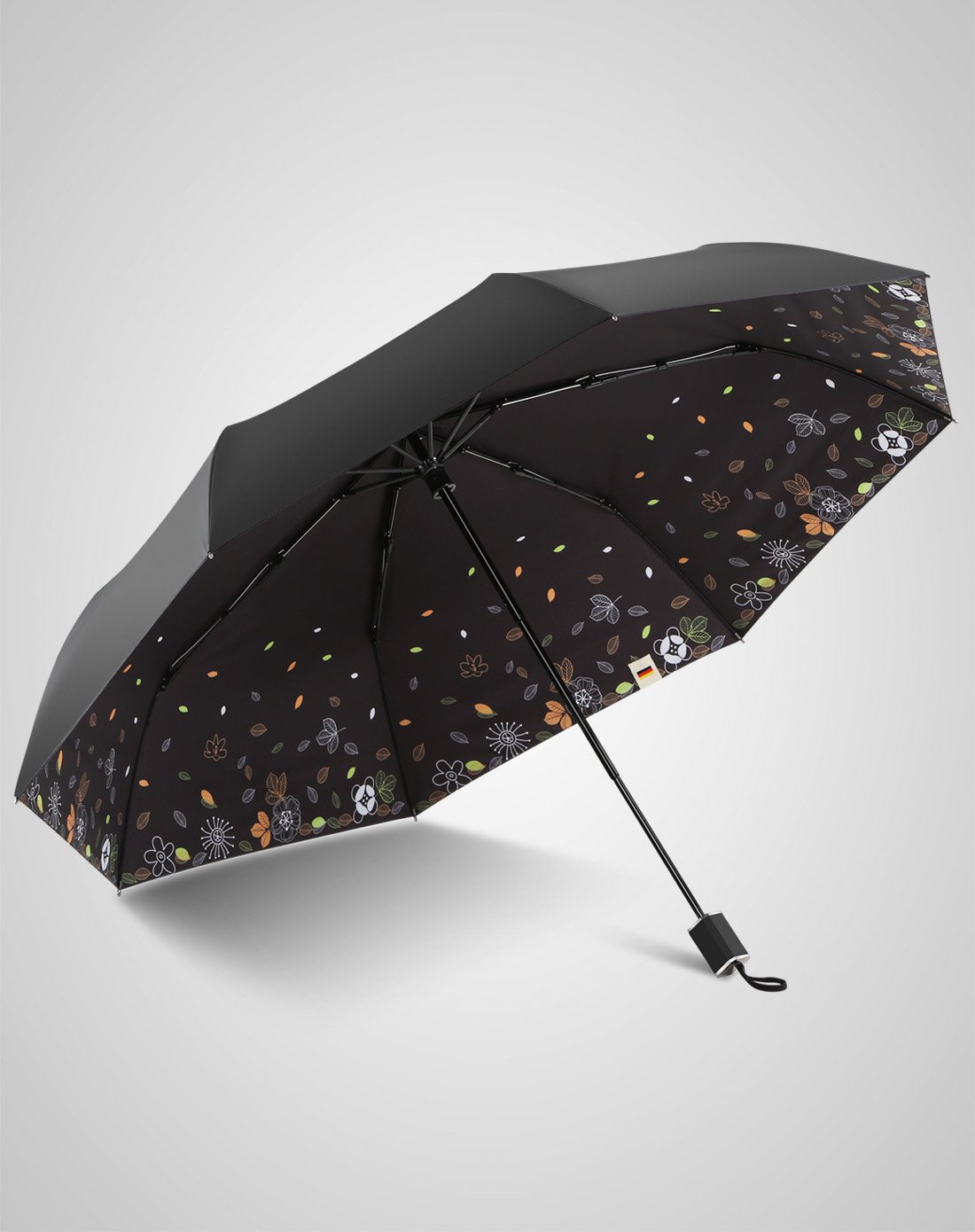 【唯品专供】德国boy超轻太阳伞遮阳伞防晒小黑伞