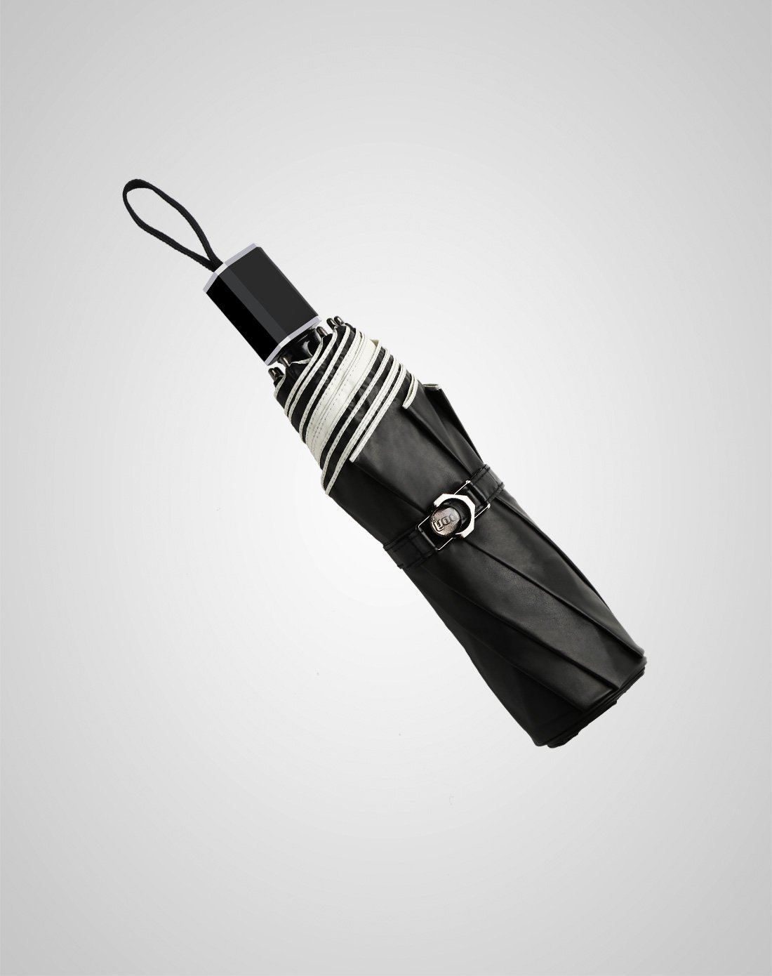 德国boy黑胶遮阳伞防紫外线防晒太阳伞三折折叠晴雨伞两用女