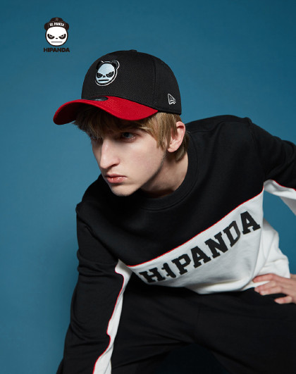 hipanda 你好熊猫 new era潮牌联名 棒球帽