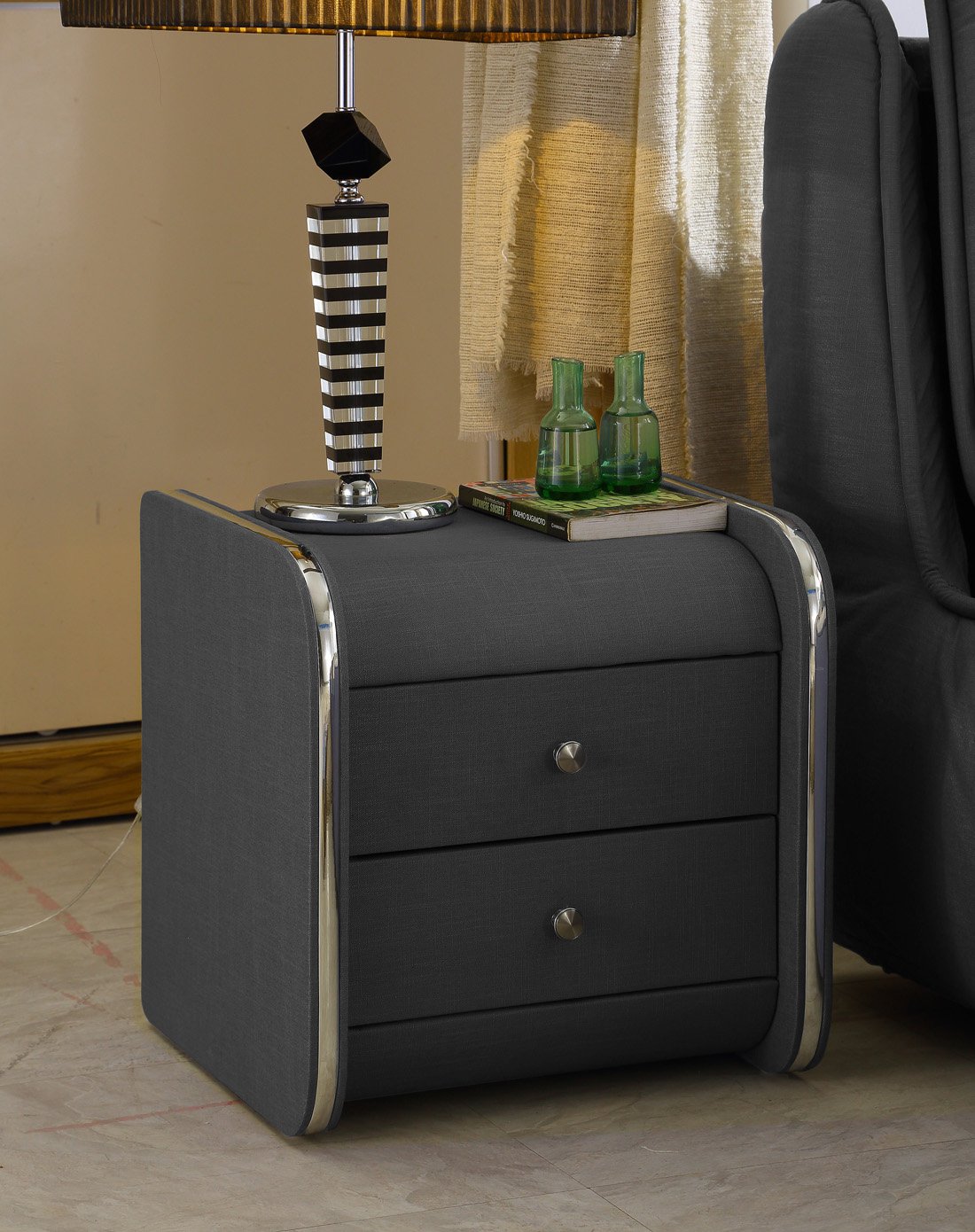 布艺床头柜 单拍不发货 颜色按下单床颜色定制