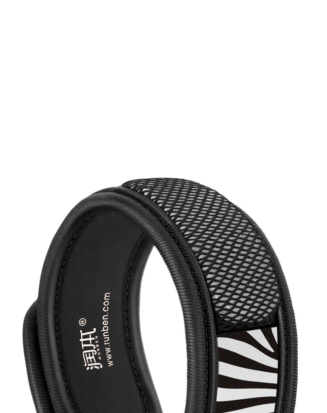 润本叮叮植物精油腕带成人款(黑白)1条装 户外驱蚊手环